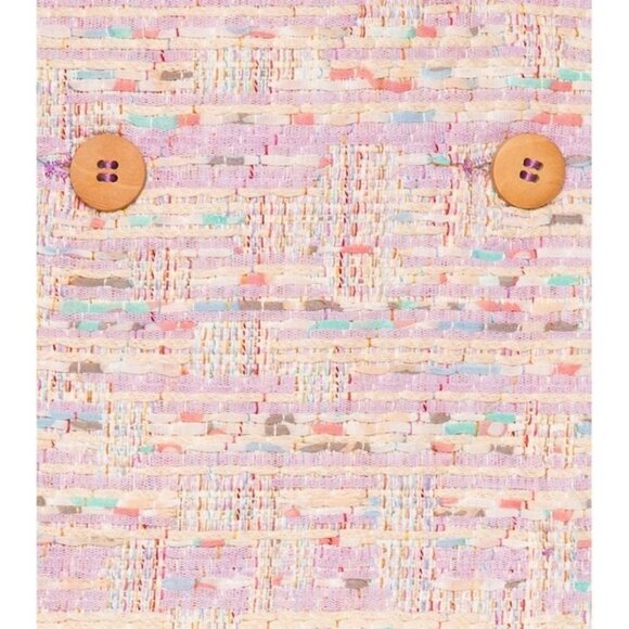 NWT Privacy Please Celia Crop Top Button Down Lavender Size‎ Medium Revolve Boho - Picture 3 of 11